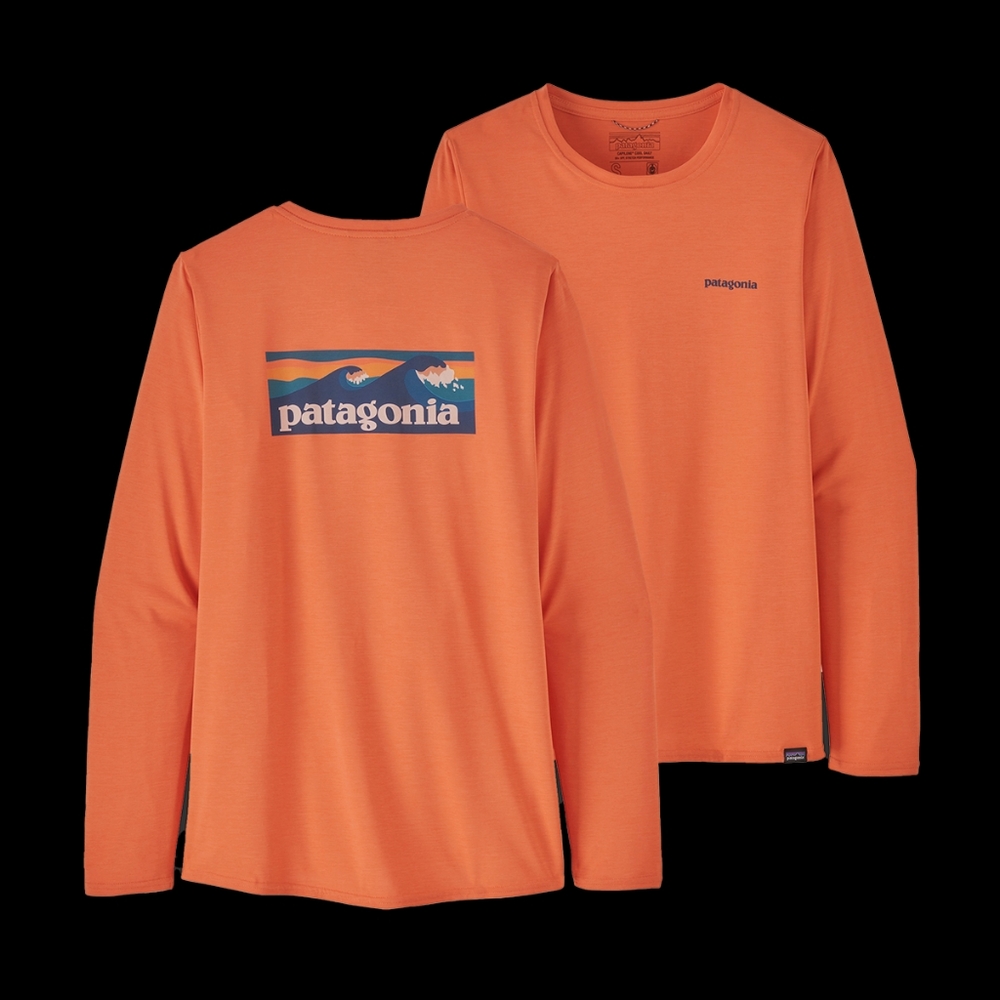 Patagonia Women’s Long Sleeve Capilene Cool Daily Graphic Shirt -Great Condition